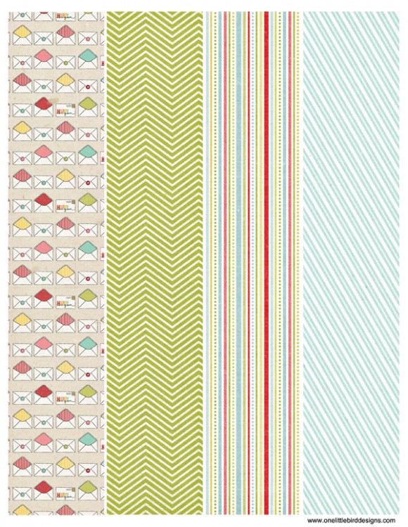 Printable Washi Tape